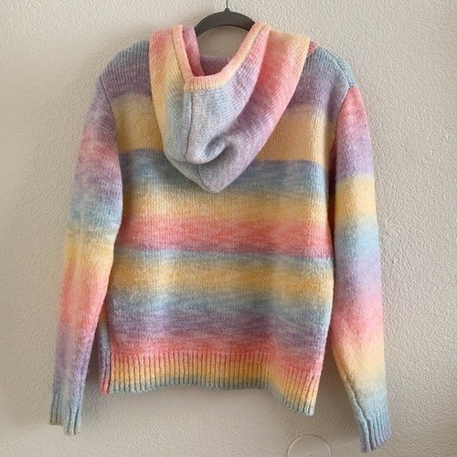 Frankies Bikinis Women's Size Medium Aiden Knit Sweatshirt in Cotton Candy - Picture 12 of 18