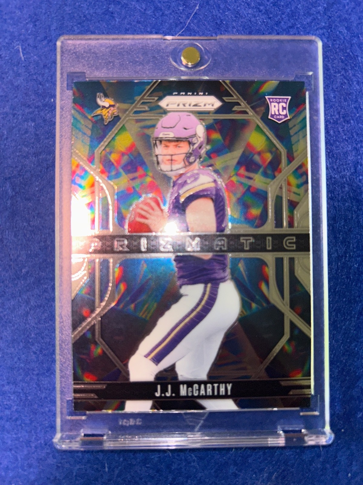 2024 Panini Prizm - Prizmatic J.J. McCarthy #8 (RC)
