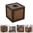 Multi Functional Tissue Box Facial Tissues Boxes Holder for Decor