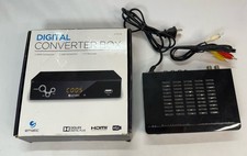 Ematic AT103B Digital Converter Box with LED Display and Recording Capabilities