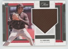 CJ Abrams 2022 Panini Three and Two Rookie Jerseys RC /60 #RJ-CA San Diego