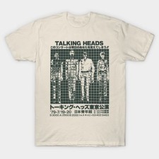 Rare Talking Heads Short Sleeve T-Shirt Men and Women All Size VA101
