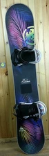 2016 Never Summer Infinity 145cm with Burton Cartel Medium Binding