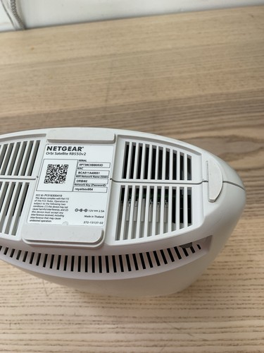 NETGEAR Orbi RBS50V2 Satellite Home Mesh WiFi Tri-band AC3000 NO CORD - Picture 6 of 15
