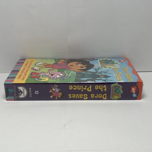 Dora the Explorer Dora Saves the Prince VHS 2002 Nickelodeon Nick Jr Kids Sealed - Picture 4 of 24
