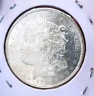 MORGAN SILVER DOLLAR 1921 D SEMI PL KEY DATE GEM BU MS+++++ WOW COIN GLASSY