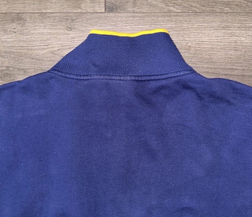 Vintage Nike NHL Nashville Predators 1/4 Zip Sweater Mens 2X 2XL Blue - Picture 19 of 20