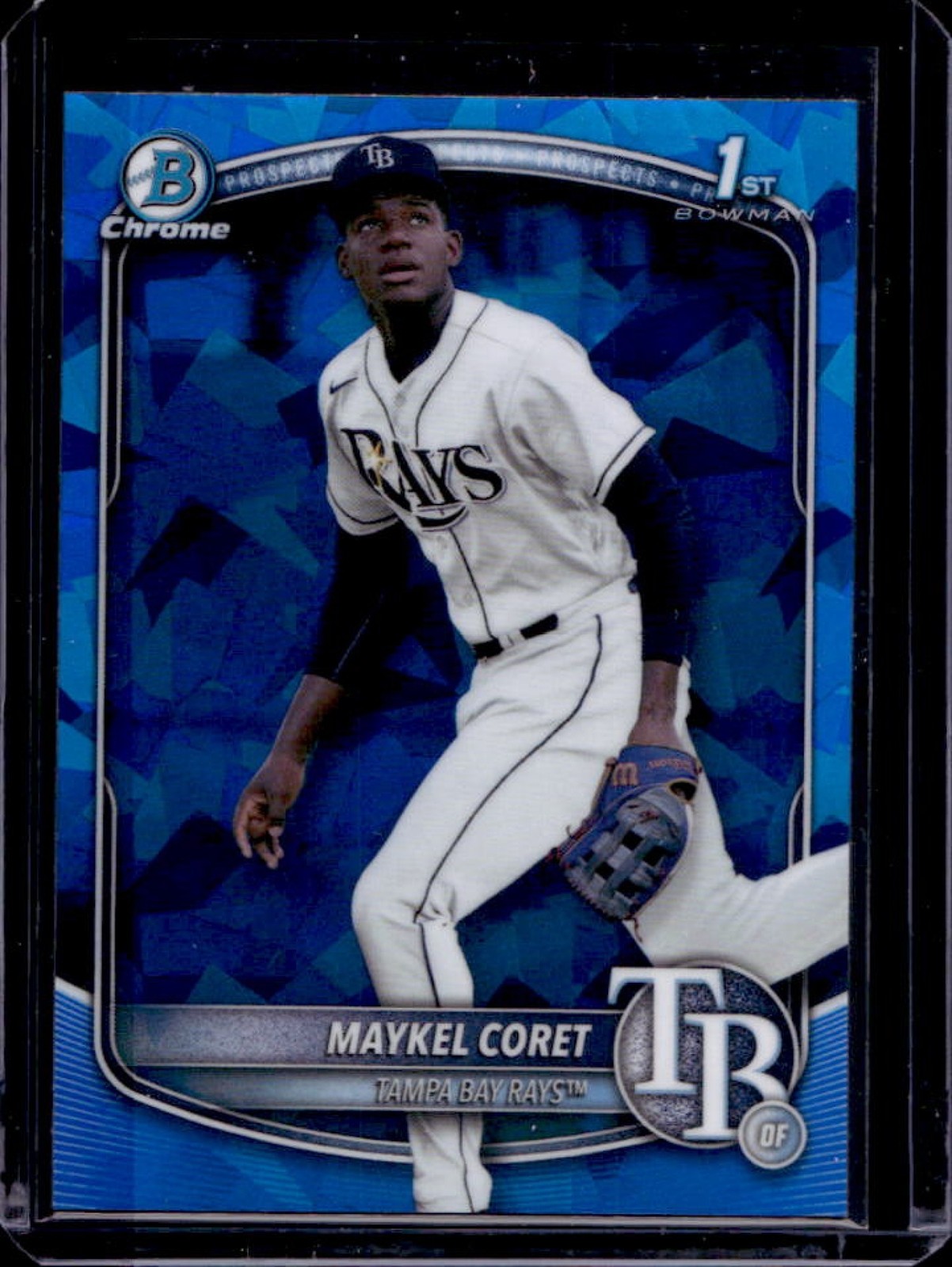2025 Bowman Chrome Sapphire Maykel Coret 1st #BCP-240 Rays
