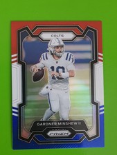 2023 Panini Prizm #126 Gardner Minshew Indianapolis Colts Red White Blue Prizm