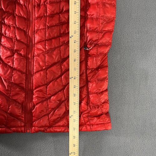 The North Face Weste Damen Medium Rot ThermoBall Thermo Puffer Jacket Outdoor - Bild 11 von 11