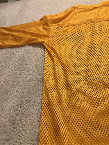 Vintage Starter Michigan Football Practice Jersey Mens Large Maize And Blue - Picture 18 of 20
