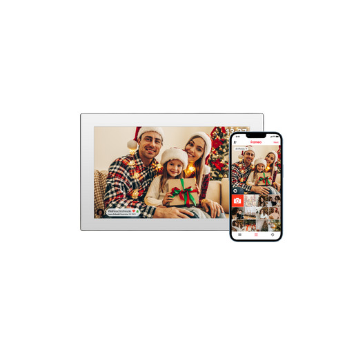 Smarter Bilderrahmen | 10" Diagonale | Wifi | Frameo App | Spiegel | Modell 101 - Bild 1 von 12