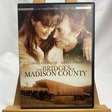 The Bridges Of Madison County Starring Clint Eastwood (1995 DVD) - Very Nice!