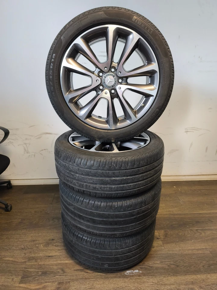 4 Sommerräder 245/45-275/40R18 Mercedes E Klasse W213 S213 18" Alufelgen - Bild 2 von 4