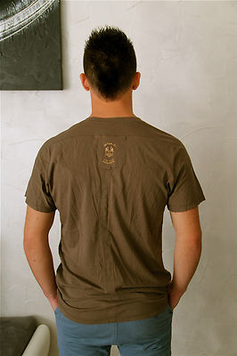 T-shirt Homme Marithé François Girbaud Kaki - Taille XXL - Neuf Avec étiquette