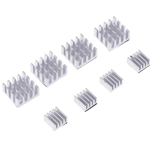 8Pcs For Raspberry Pi Aluminum Heatsink Heat Sink Computer Cooler RadiatorA!xh - Photo 13/14