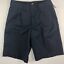thumbnail 2  - Dickies Boys Navy Pleat Front Relaxed Fit Uniform Shorts, Size 18R/28W  #527