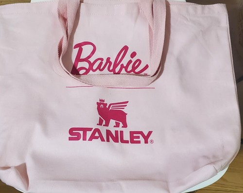 Barbie x Stanley 65th Icon Quencher H2O Flowstate 40oz NYC Tote Bag AND Poster - Picture 11 of 15