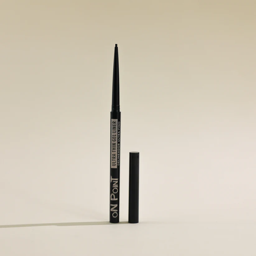 Italia Deluxe On Point Ultra Thin Gel Eyeliner - Waterproof - *BLACK* - 第 1/2 張圖片