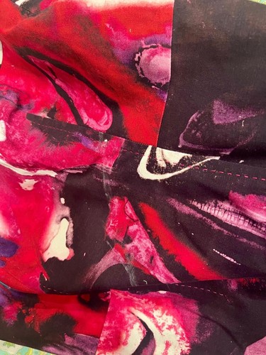 Authentic ESCADA Delphi Fantasy Stunning Watercolor Zipper Dress Size 38/8 WOW - Picture 7 of 10