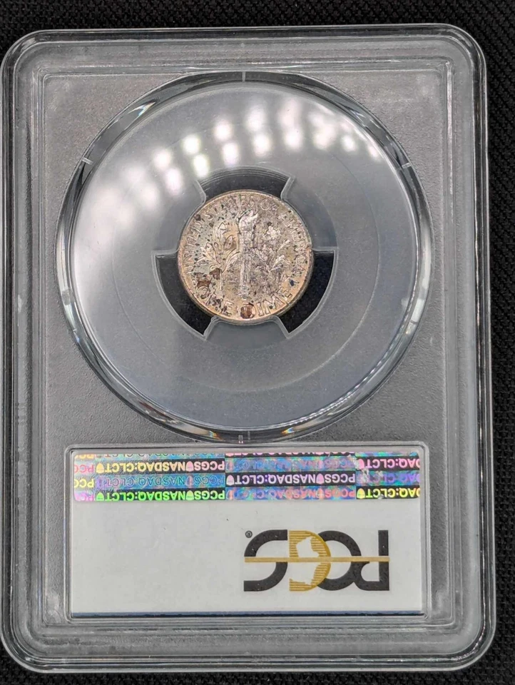 1962 Roosevelt Silver Dime - PCGS Graded Uncirculated  Coin MS65 - Image 4 of 4