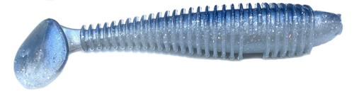 Señuelo de pesca para lubina de plástico suave estilo Keitech con cebo de baño cola de remo estilo Keitech 20 3,8 - Imagen 8 de 37