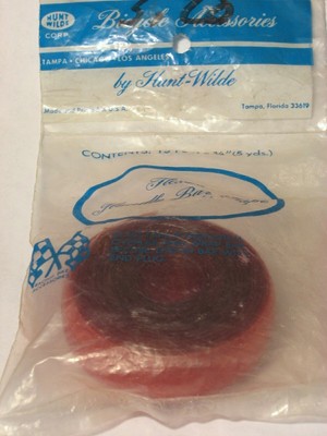 HUNT-WILDE SCHWINN RADIANT RED FLEXON VINYL HANDLEBAR END PLUG CAPS