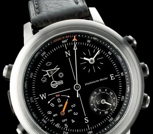 🧭 BARIGO PENTA Multifunktions-Armbanduhr – Höhenmesser, Kompass, Thermometer – - Bild 3 von 5