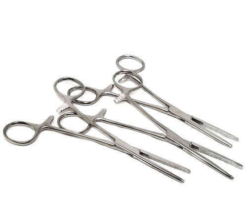 3 ROCHESTER CARMALT ARTERY FORCEPS 6.25" STRAIGHT TIP SURGICAL VETERINARY DENTAL - Picture 4 of 4