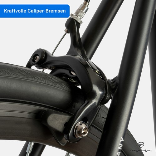 28 Zoll Fixie Urban Rennrad Bergsteiger Kyoto Singlespeed Flip-Flop-Nabe B-Ware - Bild 3 von 14