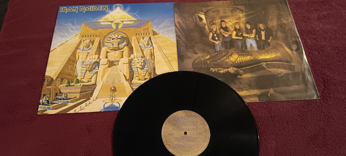 スーパーセール 半額 1984, Powerslave, Maiden, Iron EMI VG++/ SJ-12321, Records, 洋楽