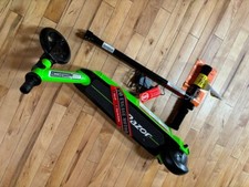 Razor Black Label E90 90W Kick Electric Scooter - Black/Green OPEN BOX