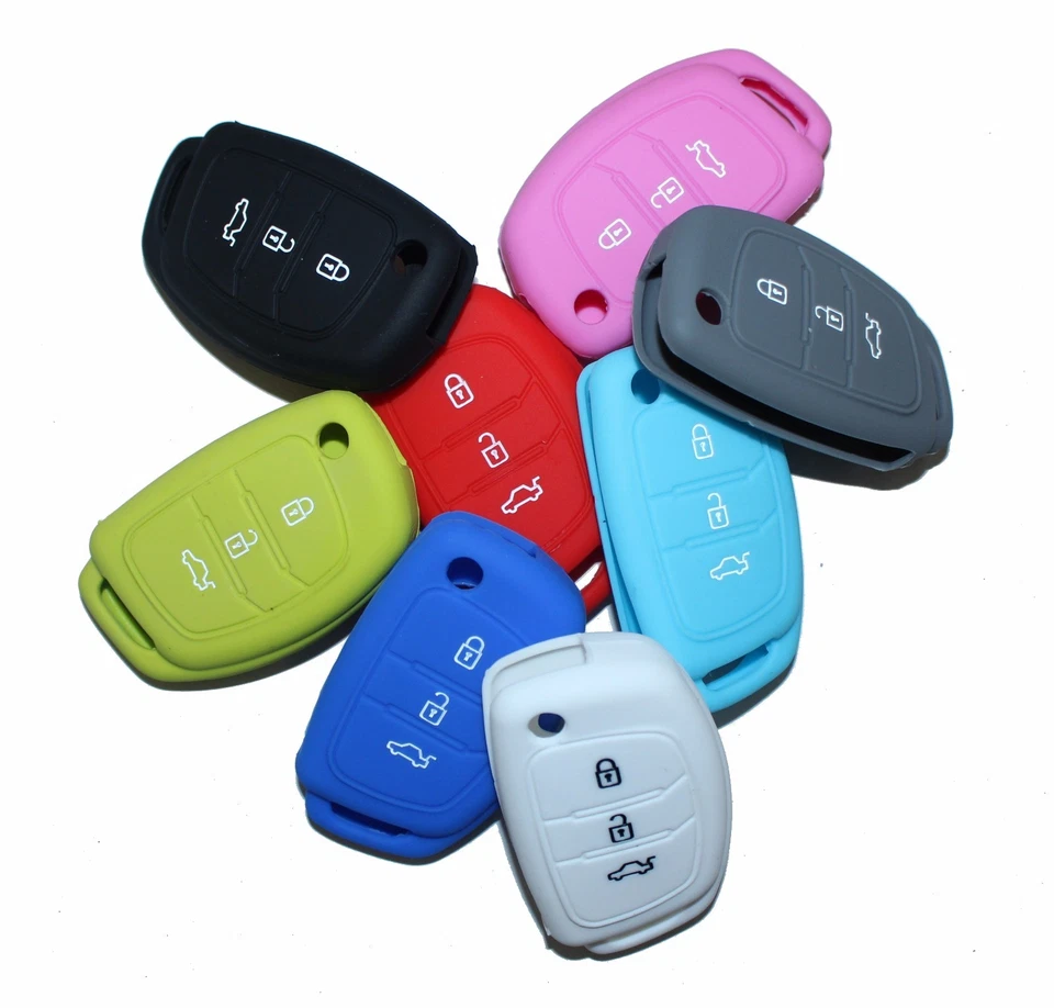 COVER CHIAVE SILICONE HYUNDAI i10 i20 IX25 IX35 IX45 PROTEZIONE COPERTURA