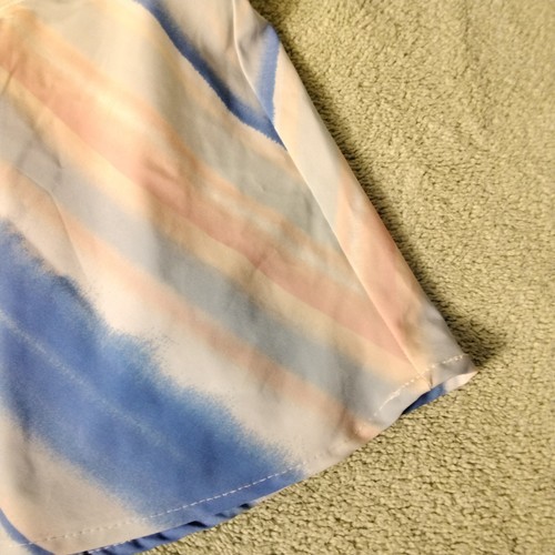 Kyodan Tennis Skort Skirt Womens Size M Blue Pink Tie Dye Pull on mini - Picture 11 of 14