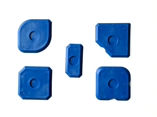 5Pcs Silicone Tool Sealant Shaping Smoothing Caulking Profiling Finishing Set UK - Picture 5 of 6