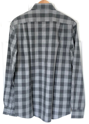CAMICIA ABITO TODD SNYDER NUOVA CON ETICHETTE $125 LARGE CHECKS 100% COTONE - US Taglia 15,5 34/35 - Foto 22 di 27