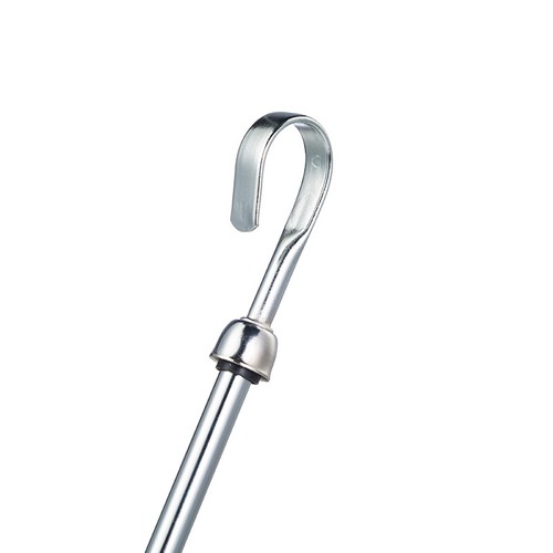 For Ford 260 289 302 347 351W Chrome Steel Engine Oil Dipstick Tube Dip Stick - Picture 6 of 11