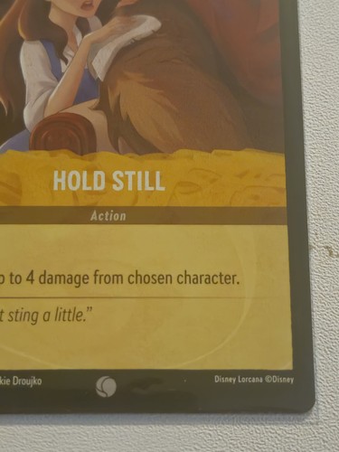 Hold Still Disney Lorcana Rise of Floodborn 28/204 Common Foil - Picture 6 of 11