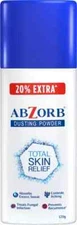 Abzorb Anti Fungal Dusting Powder ( 120g X 3) Fungal Infections. Rash & Itching