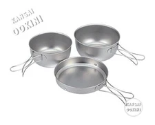 Snow Peak Titanium 3 Piece Cookset