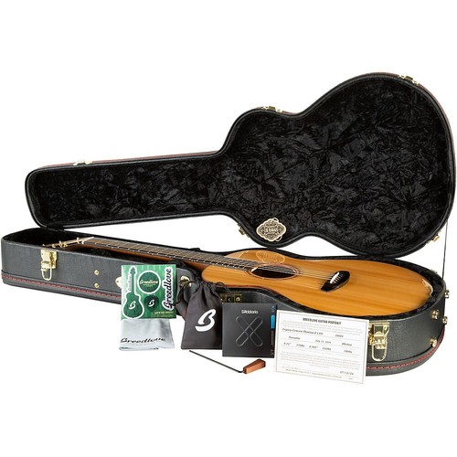 Breedlove Legacy Sunken Red Cedar-Ovangkol Thinline Concert A/E Guitar Natural - Picture 7 of 7