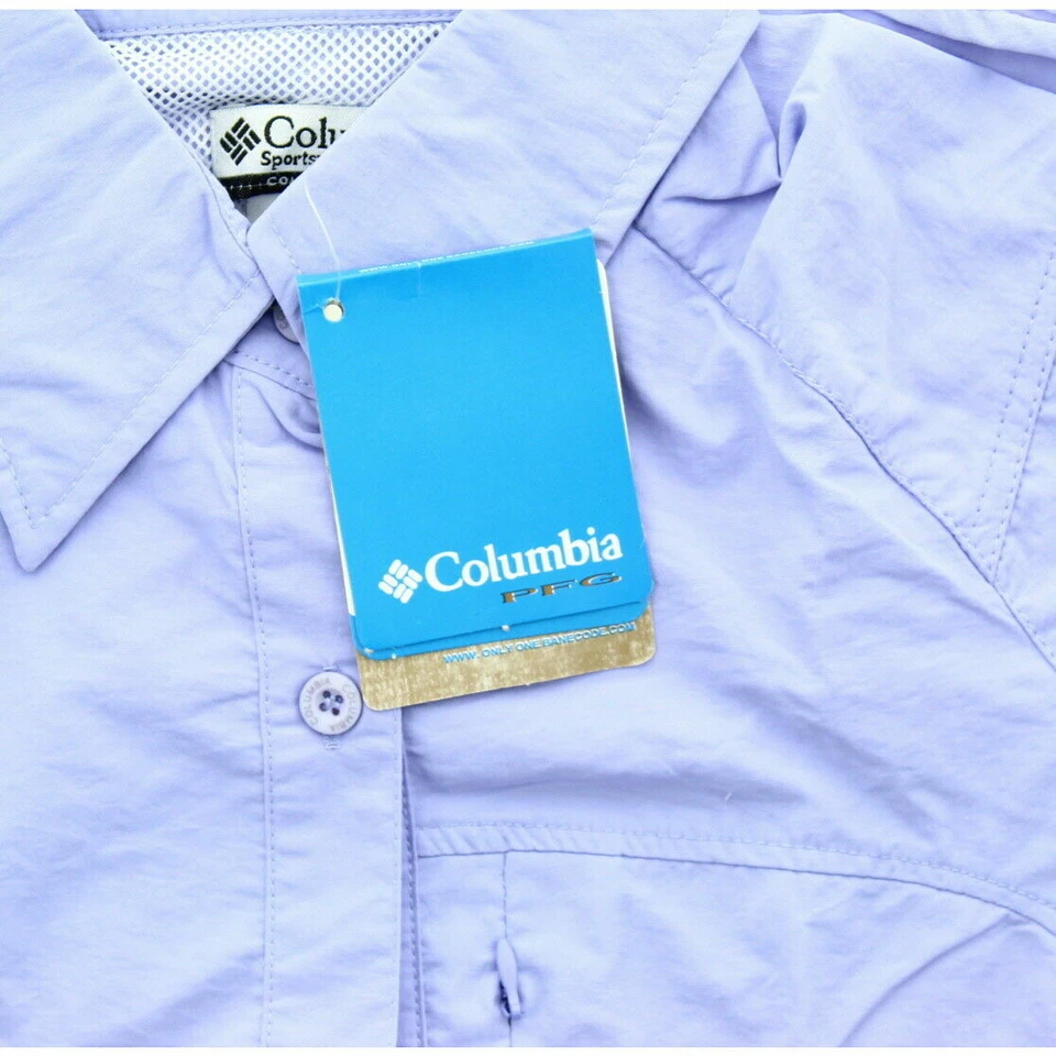 Camisa Columbia PFG Bonehead para mujer manga 3/4 abotonada pesca al aire libre Foto 4 de 4