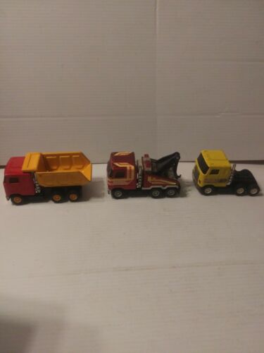 VINTAGE Buddy L 1980 Japan. Mack Truck, Tow Truck, DumpTruck. Lot of 3 Trucks. - Picture 2 of 12