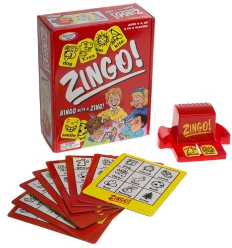 Zingo Bingo with a Zing 2002 Ed. Pre School Learn Read Age 4-UP Family Fun Game - Picture 3 of 3