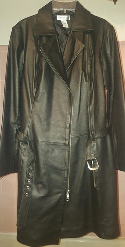Newport News Black Vintage 90s Goth Punk Biker Mot