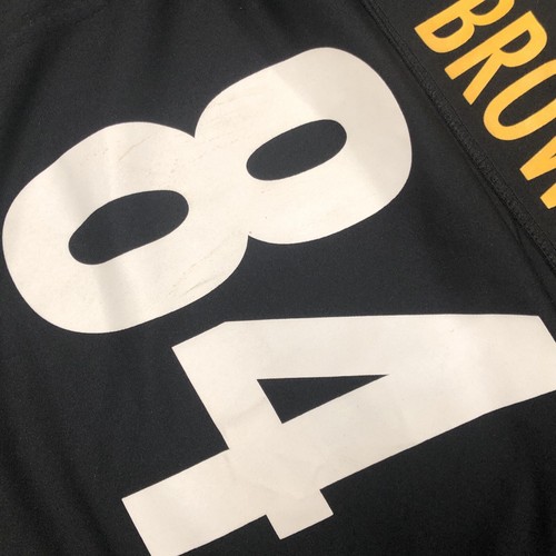 Pittsburgh Steelers #84 Antonio Brown Youth Size L 14-16 Black NFL - Picture 10 of 12