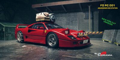 FLIP DIORAMA ''PC 001 ABANDONED DOC  PRE CUT VERSION!! NEWW!!!!!