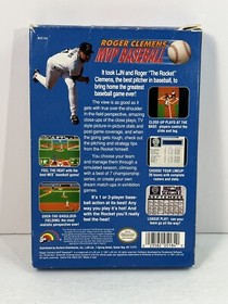 Roger Clemens' MVP Baseball NES Game Cartridge Sleeve Styrofoam Box Nintendo 