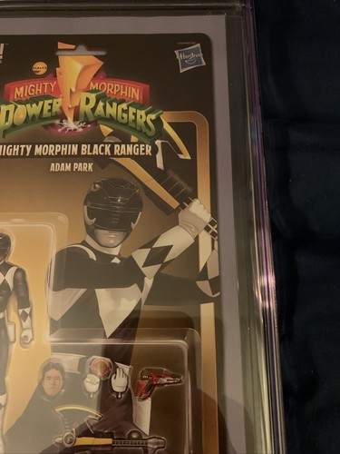 CGC 9.8 Mighty Morphin Power Rangers 107 Action Figure Variant Black Only 3 9.8s - Picture 7 of 14