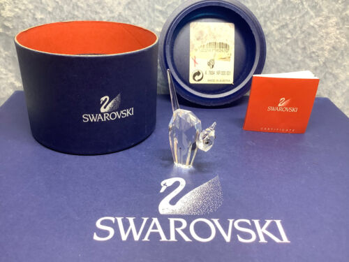 Swarovski Crystal Tomcat Tom Cat 7634000001 198241. Retired 2005. MIB+COA